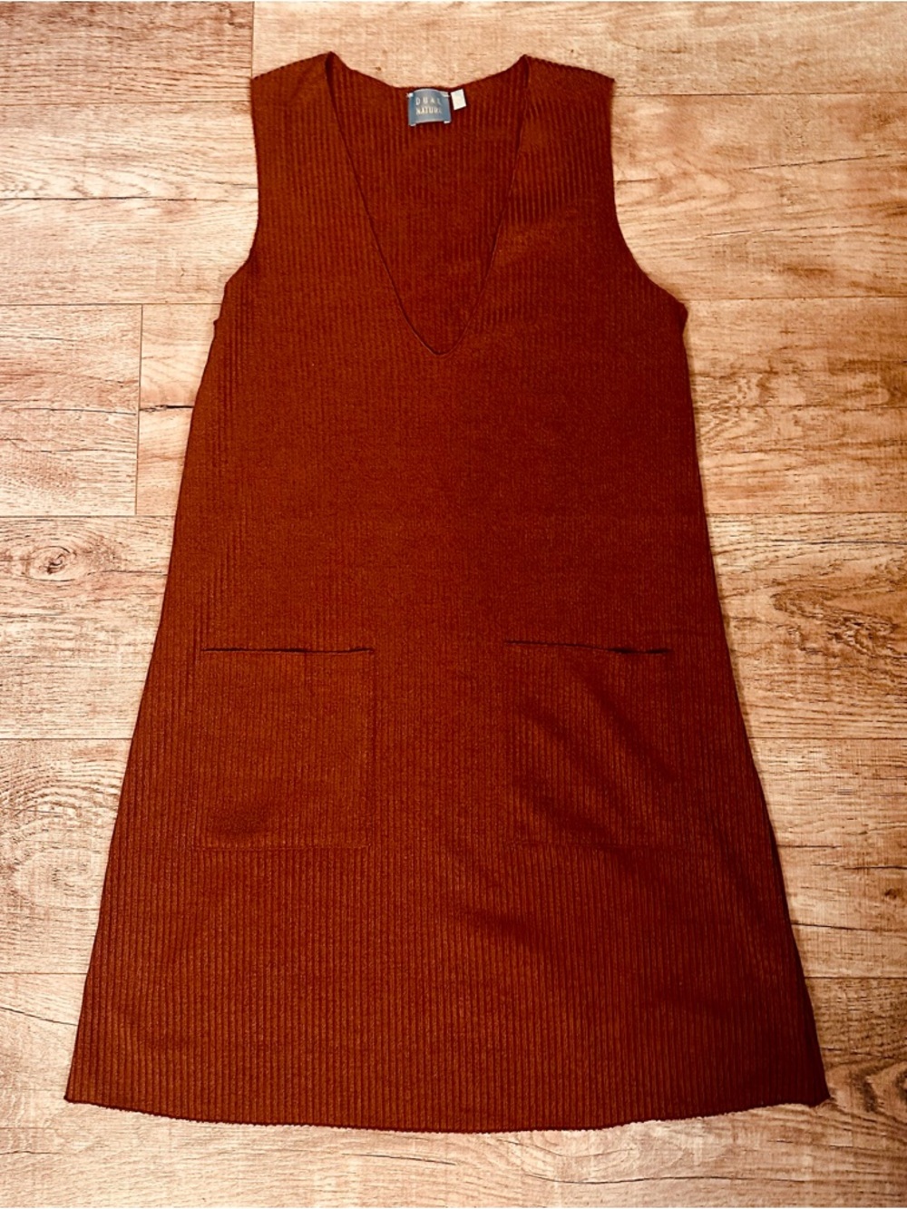 NWOT Dual Nature Sleeveless V-Neck Dress XS